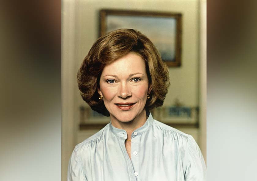 White House portrait of Rosalynn Carter, 1979.