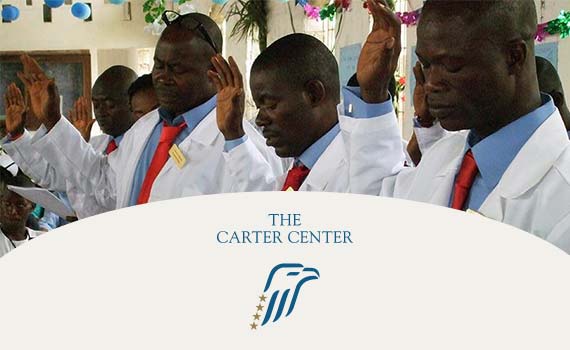 The Carter Center logo and mental health promo image